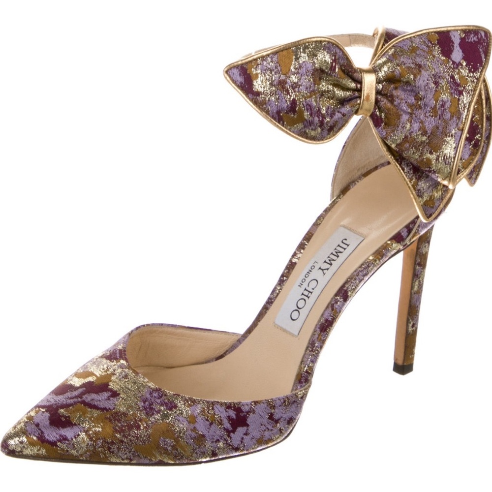 Jimmy Choo Bow D’Orsay Pumps / Heels size 37